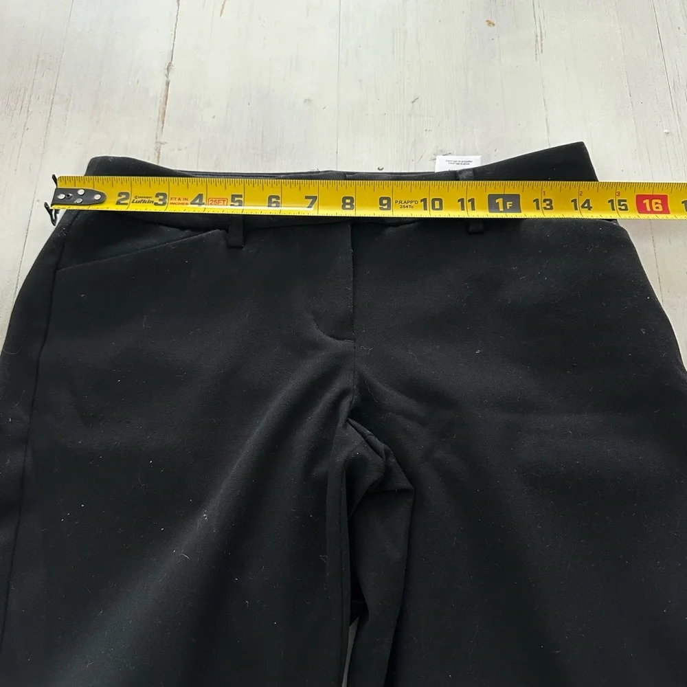 Express Black Dress Pants editor pants size 2 work stretch - Picture 3 of 5